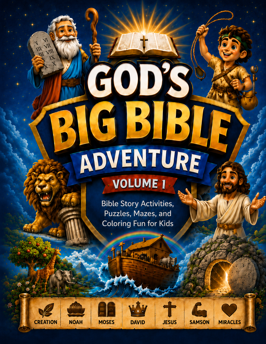 God's Big Bible Adventure Volume I